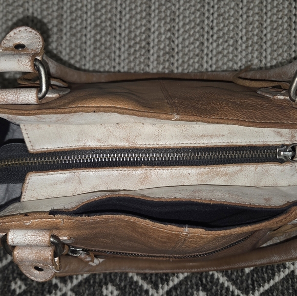 Bed Stu Rockababy Leather Purse Cashew Rustic Nectar Lux - Picture 6 of 16